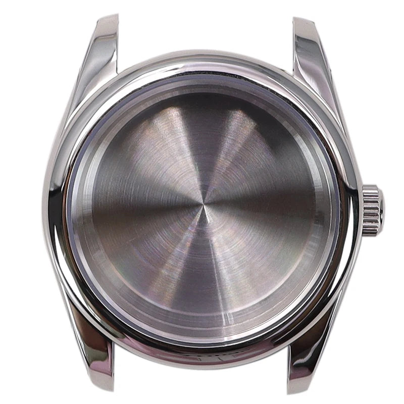 36/39mm Watch Case For NH35/36 NH38 NH70 Miyota 8215 Cases Sapphire Glass Oyster