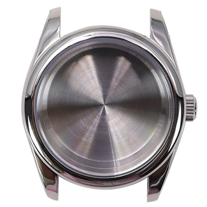 36/39mm Watch Case For NH35/36 NH38 NH70 Miyota 8215 Cases Sapphire Glass Oyster