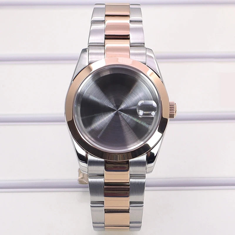 36/39mm Watch Cases and Strap Sapphire Glass For NH35 NH36 NH34 NH38 Miyota 8215