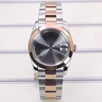 36/39mm Watch Cases and Strap Sapphire Glass For NH35 NH36 NH34 NH38 Miyota 8215