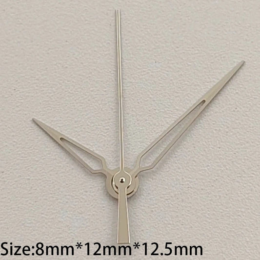 No Luminous Hollow Out 8mm*12mm*12.5mm Watch Hands for NH35/NH36/4R/7S