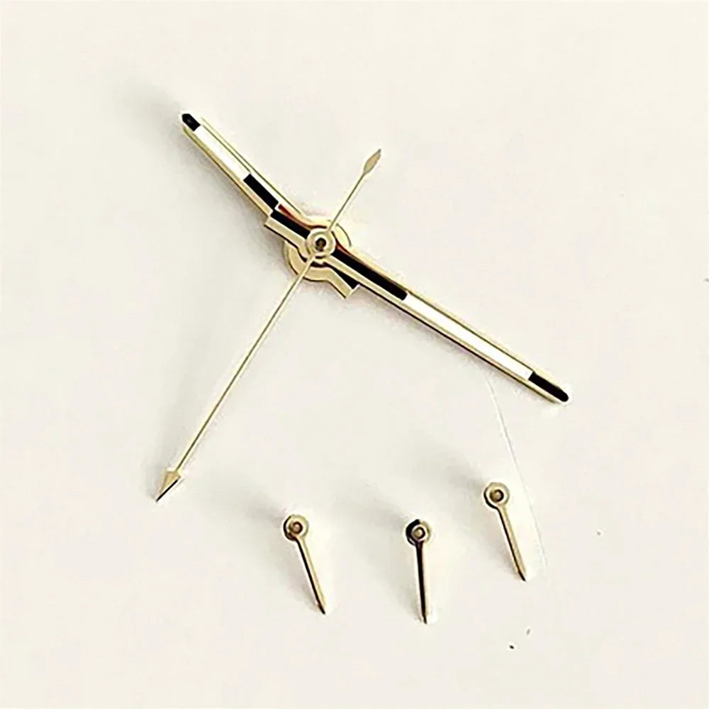 13.5mm VK63 Watch Hands Silver/Gold Hands Needles Green Luminous Fit for VK63