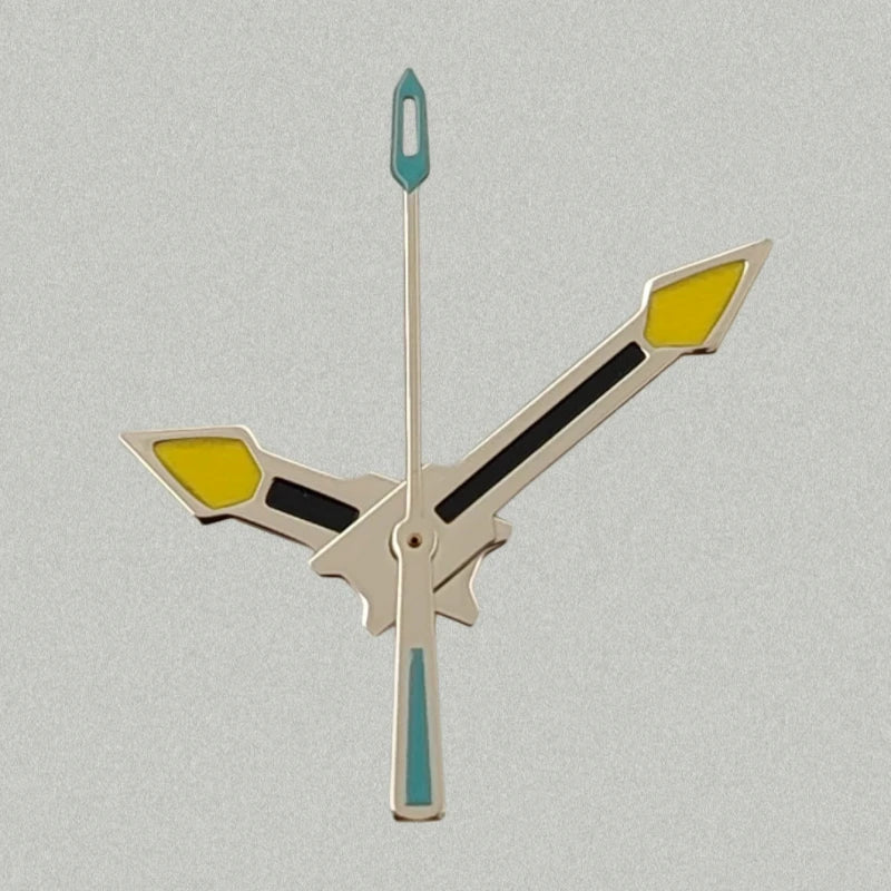 Modified Green Luminous Modern Color Watch Hands for NH35/NH36/4R/7S Movement