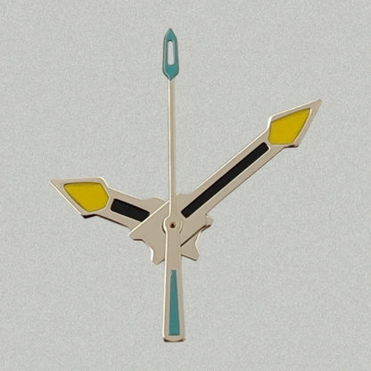 Modified Green Luminous Modern Color Watch Hands for NH35/NH36/4R/7S Movement