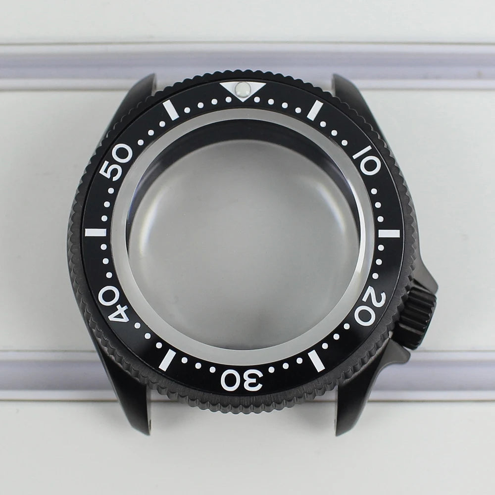 Dive 20bar@3.8 SKX 38mm Watch Case Sapphire Crystal For NH35/36 Ceramic Bezel