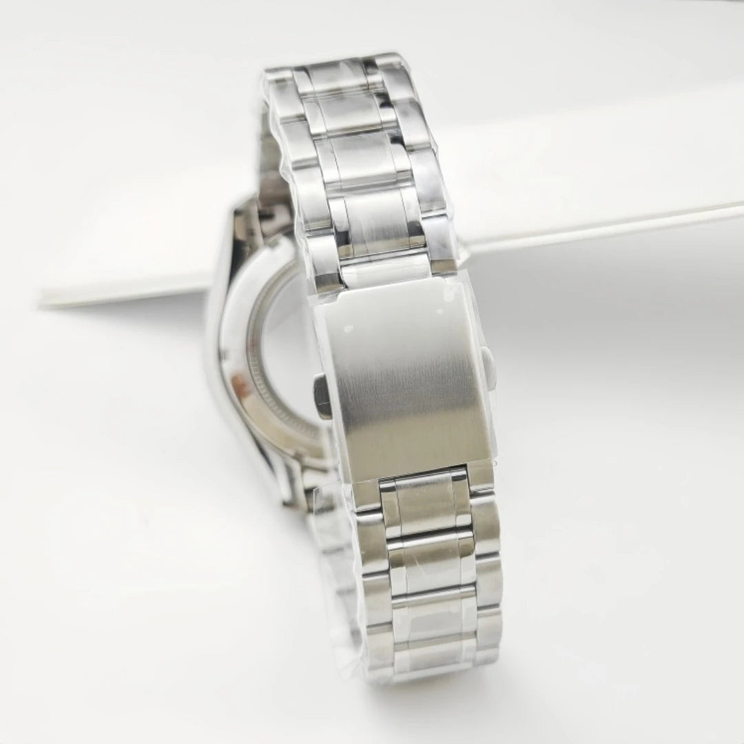 44mm 316L Watch Cases With Green Luminous Bezel for NH34/NH35/NH36/4R35A/4R36A