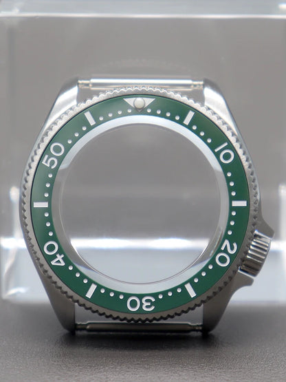 38mm Watch Case Mod Sapphire For Skx013 NH35/36 4R36 Multicolor Ceramic Bezel