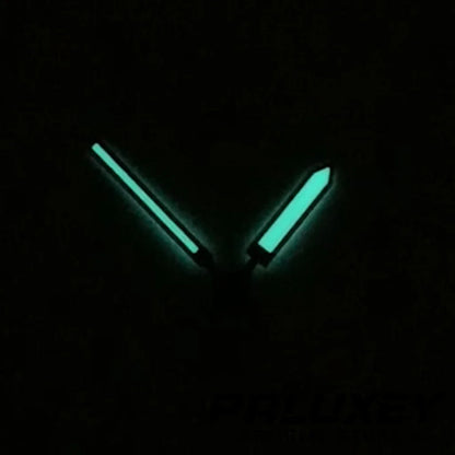 Red Second Hand Black White Watch Hands with BGW9 Luminous for VK63 VK64 6 Hands