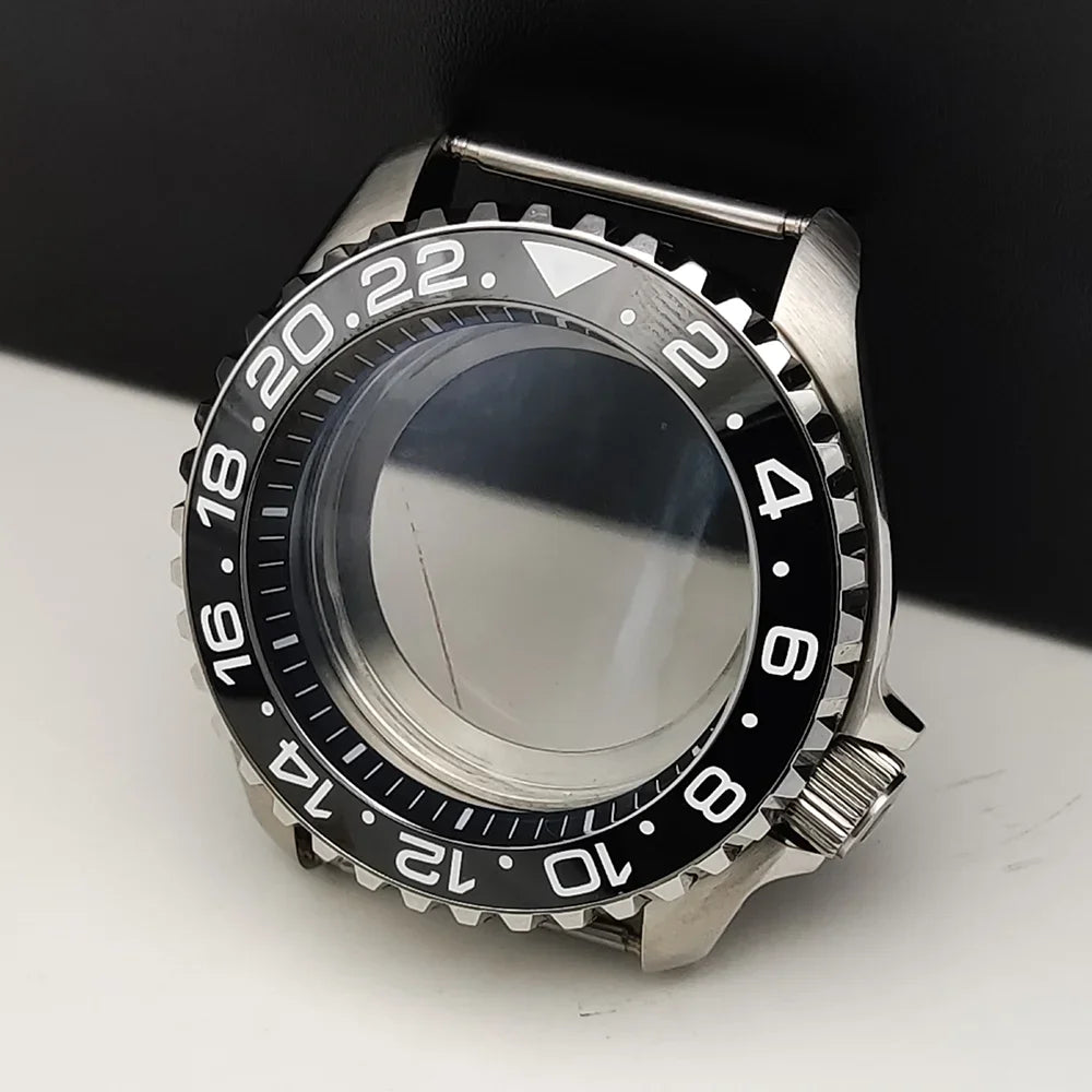 42MM Watch Case SKX Case with Sapphire for Seiko 007  Fits NH35 NH36 Movement