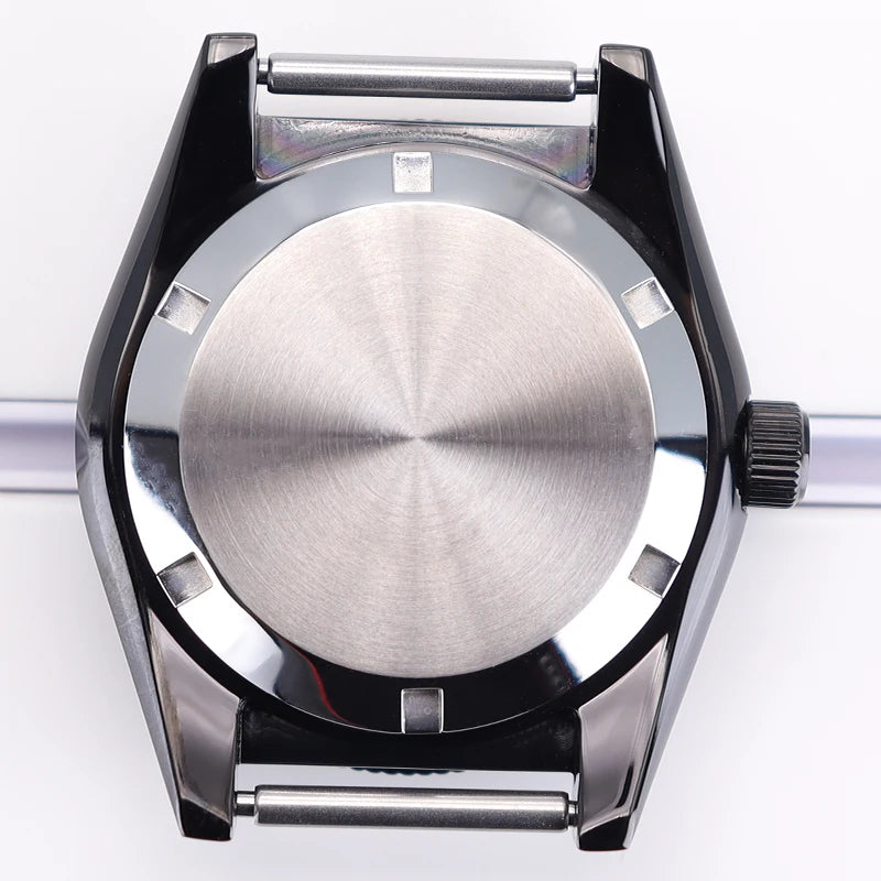 40mm Diver Watch Case Sapphire Glass with Bezel For NH35 NH36 NH34 NH38 4R36