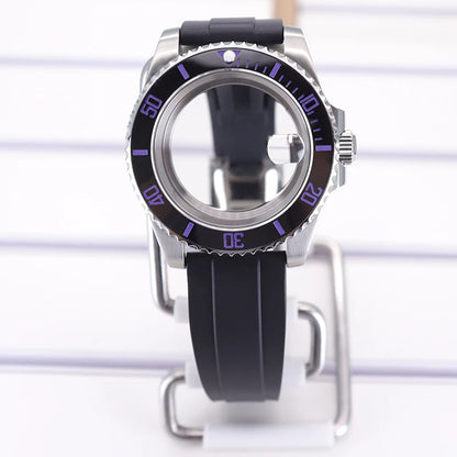 40mm Watch Case For 4R NH35 NH36 NH34/38 NH70 8215 Eta2824 PT5000 Sapphire Glass