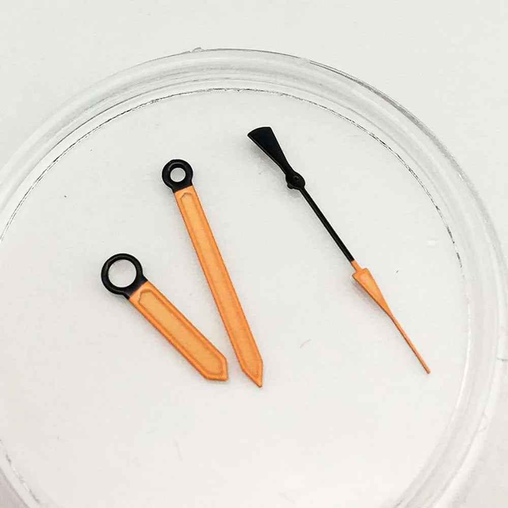 Orange/Blue Watch Hands for NH35 NH36 Movement Splicing Color for SKX007