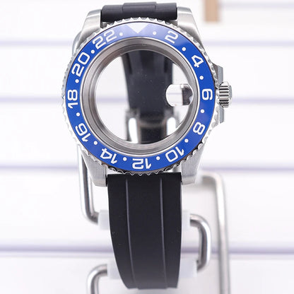40mm Watch Case For 4R NH35 NH36 NH34/38 NH70 8215 Eta2824 PT5000 Sapphire Glass