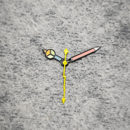 Coloured Watch Hands with Luminous for NH35/NH36/4R/7S Movement