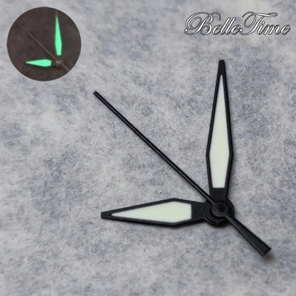 C3 Green luminous Multicolor Watch Hands for NH34 NH35 4R35 NH36 4R36 Movement