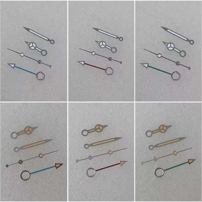 Replacement Watch Hands Green Luminous 4Pins Gmt-Hand for NH34 Movement