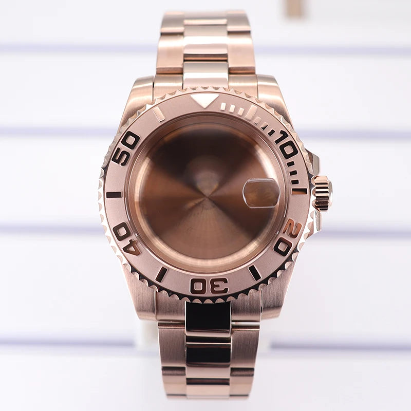 40mm Watch Case For NH35 NH36 NH70/8215/Eta2824 PT5000 NH34 Sapphire Glass
