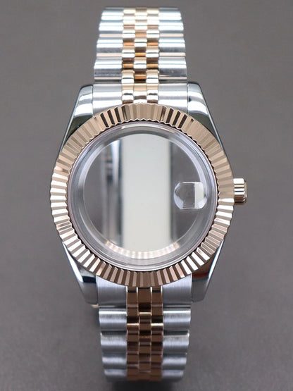 36/39mm Stainless Steel Watch Case for Nh34/35/36/38 Miyota 8215 Oyster Datejust