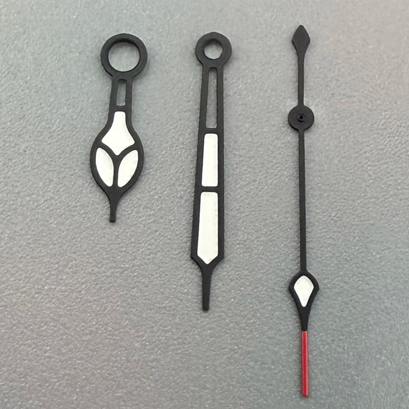 Modified Green Luminous Green Paint/White Paint Watch Hands for NH35/NH36/4R/7S
