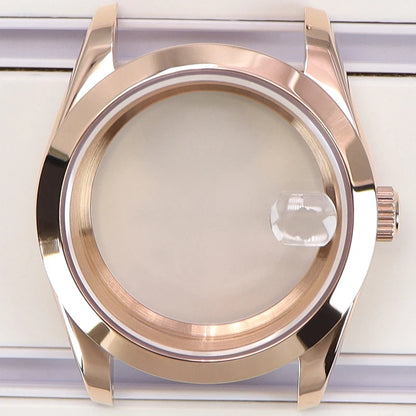 36/39mm Watch Cases and Strap Sapphire Glass For NH35 NH36 NH34 NH38 Miyota 8215