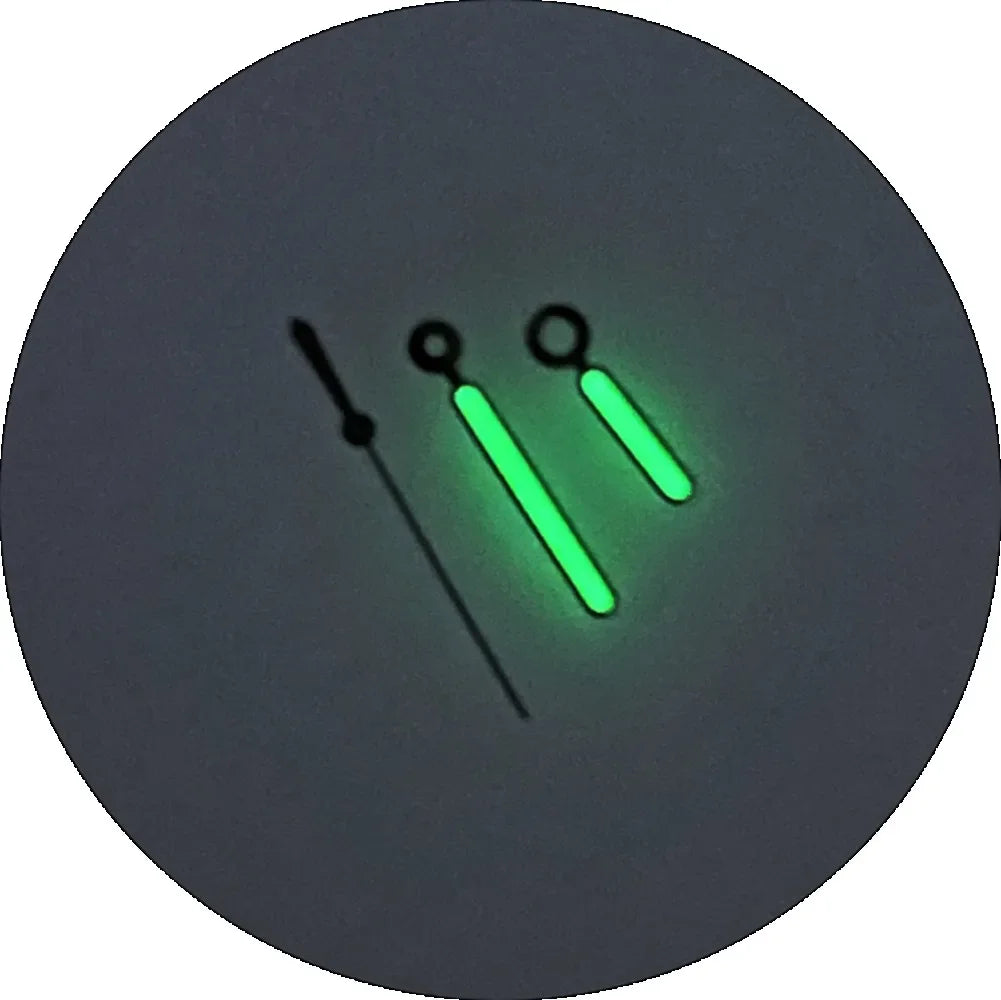 Modified Watch Hands with Strong Green Luminous for PP Pointer NH35 Movement