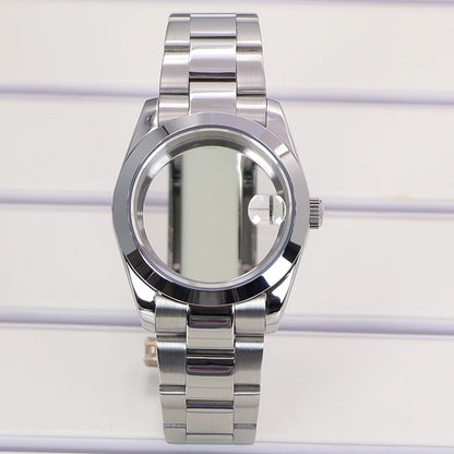 36/39mm Watch Cases and Strap Sapphire Glass For NH35 NH36 NH34 NH38 Miyota 8215