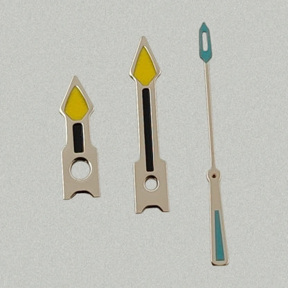 Modified Green Luminous Modern Color Watch Hands for NH35/NH36/4R/7S Movement