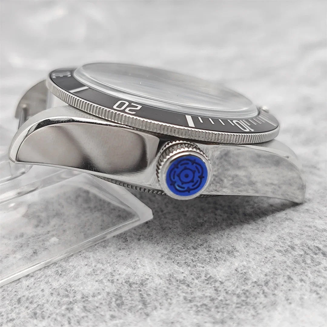 41mm 316L Watch Case with Sapphire Crystal for ETA2824 ST2130 SW200 P5000