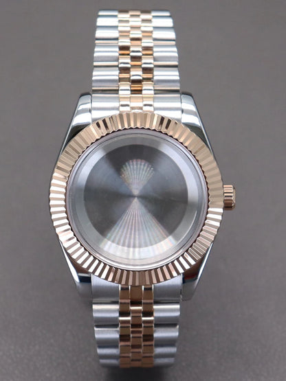 36/39mm Stainless Steel Watch Case for Nh34/35/36/38 Miyota 8215 Oyster Datejust