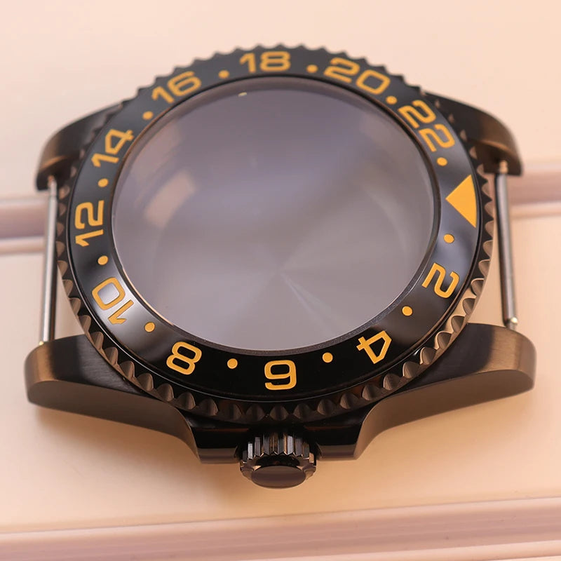 40mm Watch Case For NH34 NH35 NH36 NH38 NH70 4R36 Miyota 8215 Eta 2824 GMT SUB