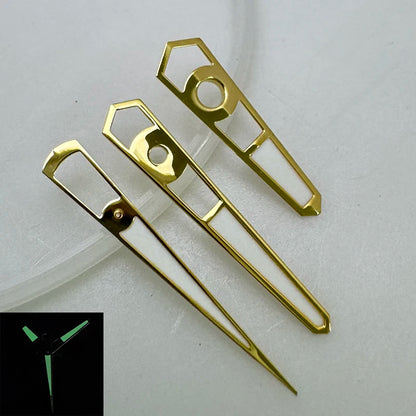Multicolor NH35 Hands Green Luminous Receiving Watch Hands for NH35A/NH36/4R/7S