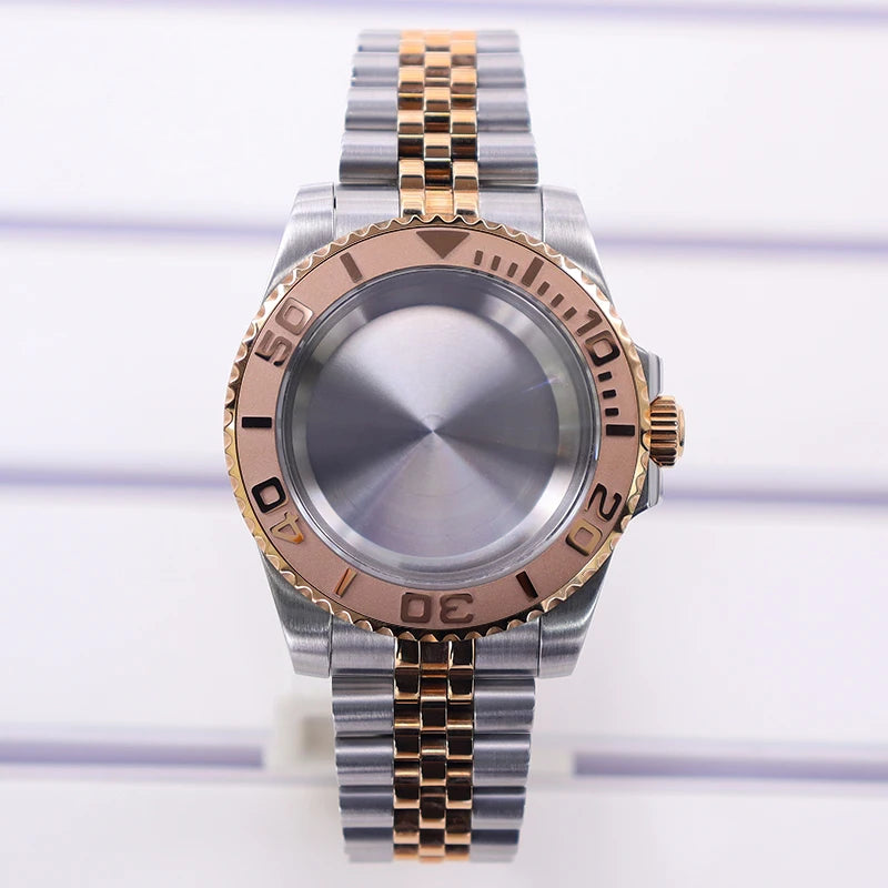 40mm Diver Watch Case For 4R NH35/36 NH38 NH70 Miyota8215 Eta2824 Sapphire Glass