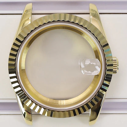 36/39mm Watch Cases Set Sapphire Glass For NH35 NH36 NH34 NH70 8215 Datejust