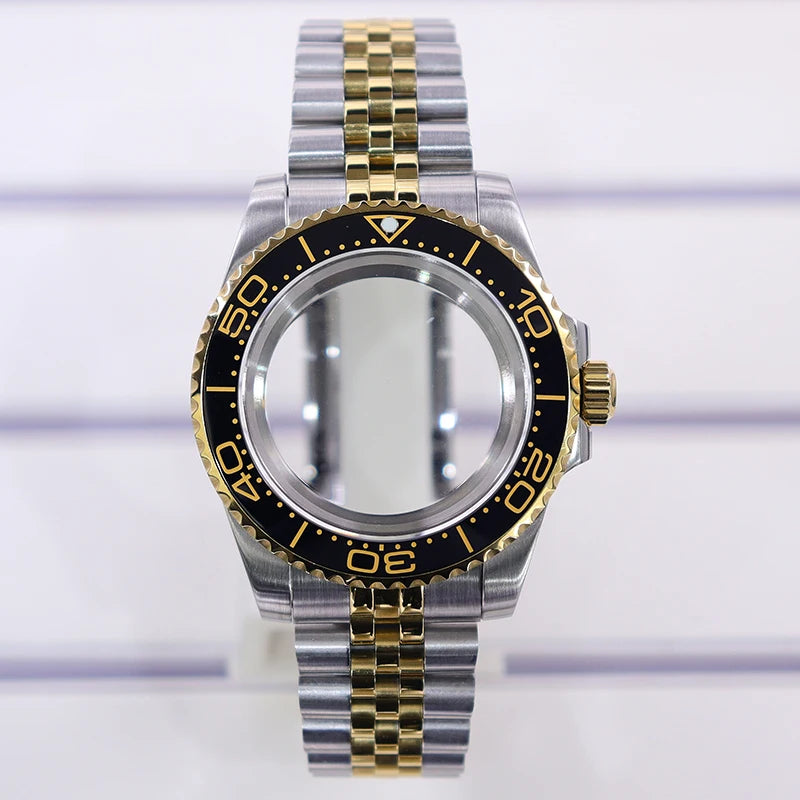 40mm Watch Case Sapphire For SUB Nh35 GMT Nh34 Nh36 Nh70 Nh72 2824 Miyota8215
