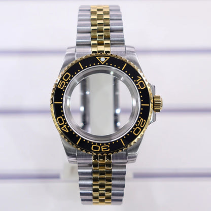 40mm Watch Case Sapphire For SUB Nh35 GMT Nh34 Nh36 Nh70 Nh72 2824 Miyota8215