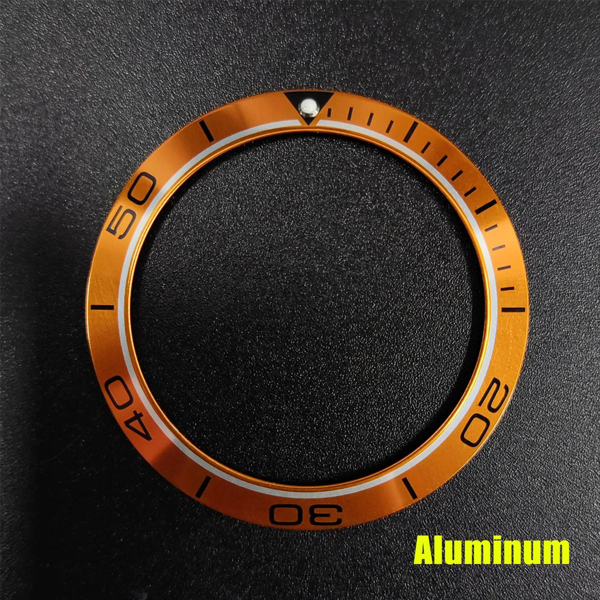 Sloping 41.5*32.8mm Ceramic Bezel GMT and Diving Watch Insert For Mens Watch Replace Watch Face Watch Bezel Inserts Accessories