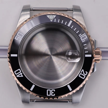 40mm Watch Case For NH35 NH34 NH36 NH70/Miyota8215/Eta2824 PT5000 Slide Buckle