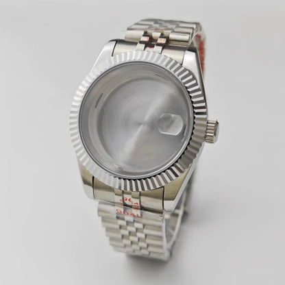 41mm Stainless Steel Watch Case with Sapphire Glass/ Strap for ETA2824 NH35 NH36