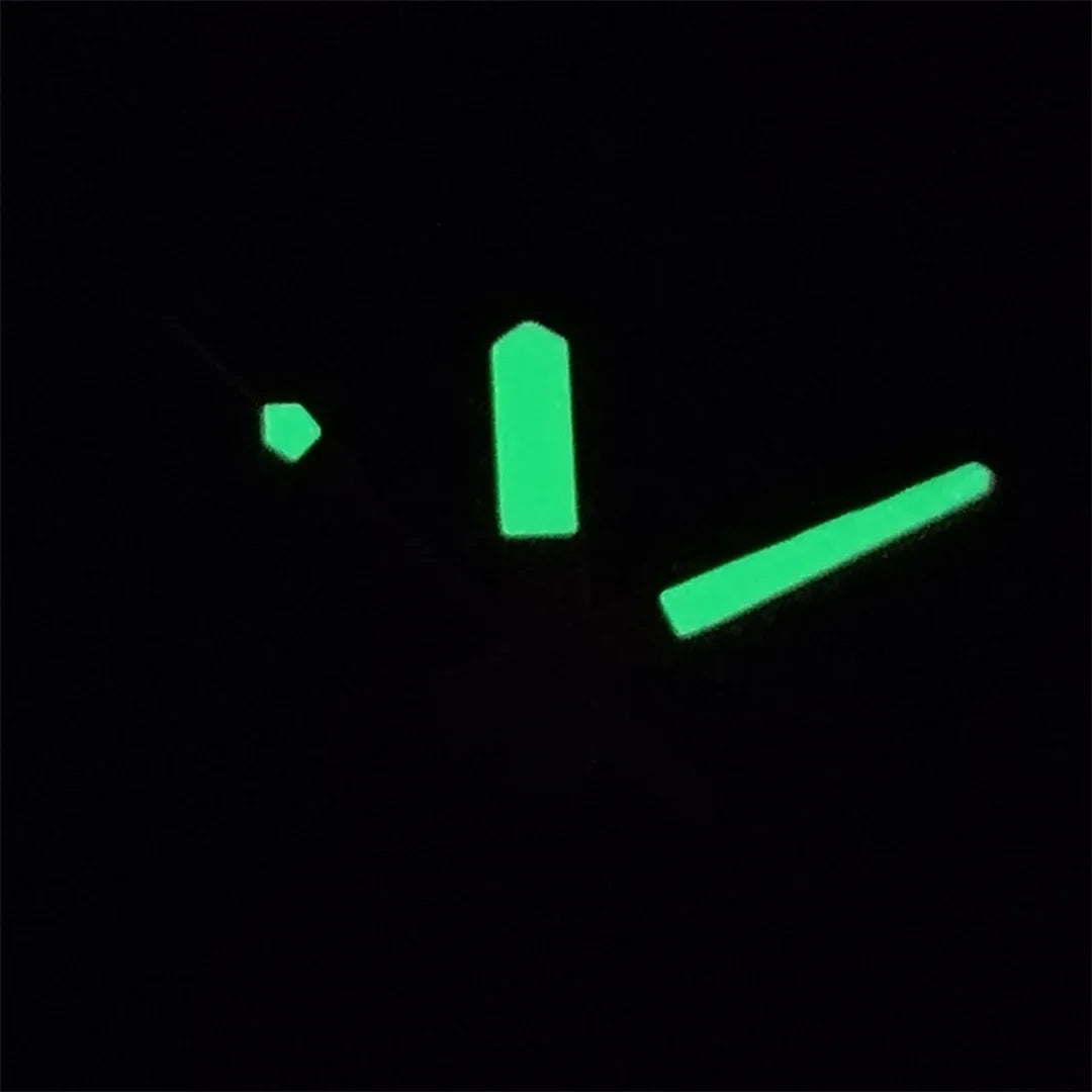 Golden Trim Super Green Luminous Watch Hands for NH35/NH36/4R/7S Movement