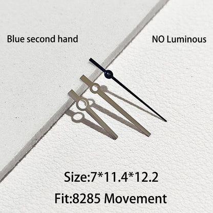 Watch Hands Pointers with Blue-Green C3 Luminous Suitable For Miyota 8285 Hands