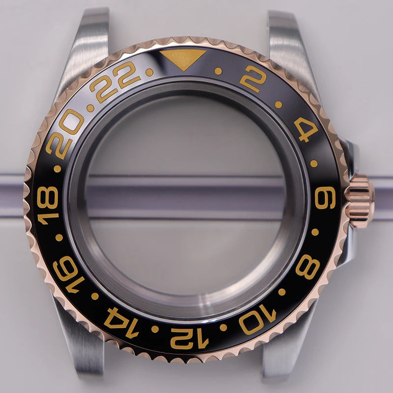 40mm Watch Case For NH35 NH34 NH36 NH70/Miyota8215/Eta2824 PT5000 Slide Buckle