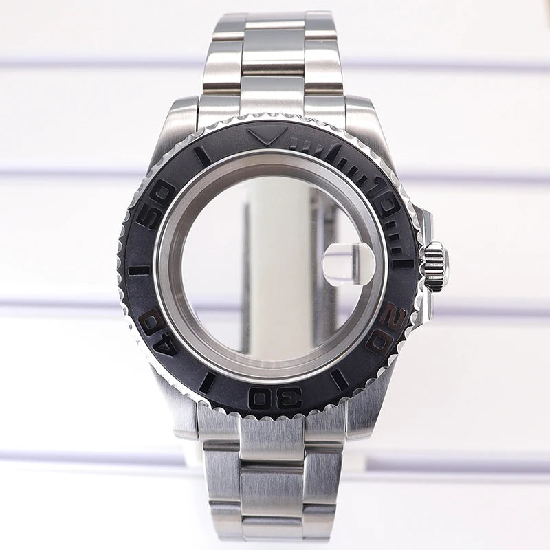 40mm Watch Cases Sapphire For Nh35 Nh36 Nh34/38 Nh70 Miyota 8215 Eta 2824 PT5000