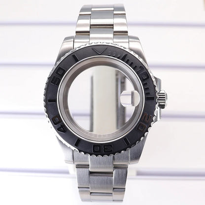 40mm Watch Cases Sapphire For Nh35 Nh36 Nh34/38 Nh70 Miyota 8215 Eta 2824 PT5000