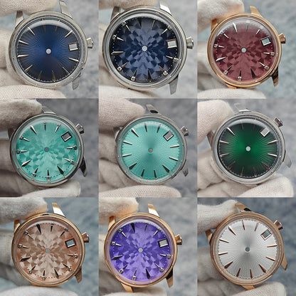 33mm Bubble Crystal Women's Cocktail Steel Watch Case for NH35/NH36/4R35A/4R36A