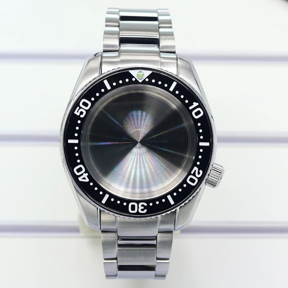 42mm Men's Watch Case Set For NH35 NH36 NH34 NH38 NH70 4R36 Sapphire Crystal