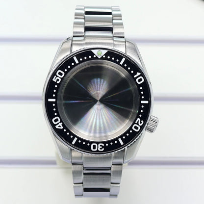 42mm Watch Cases Sapphire For NH35 NH36 NH34 NH38 4R36 SPB185 SPB187 Modified