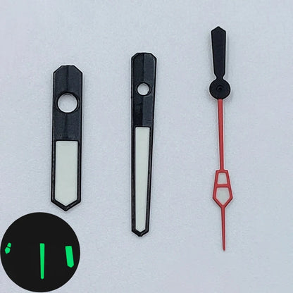 Watch Hands Green Luminous Fit for NH35 NH36 4R35 4R36 7S SKX007 SKX009 SRPD