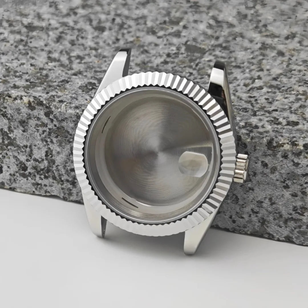 41mm Stainless Steel Watch Case with Sapphire Glass/ Strap for ETA2824 NH35 NH36