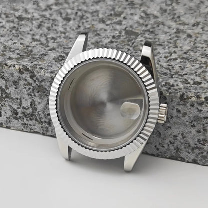 41mm Stainless Steel Watch Case with Sapphire Glass/ Strap for ETA2824 NH35 NH36