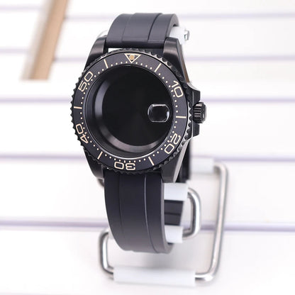 40mm Watch Case Sapphire For SUB NH35 NH36 NH34 GMT NH38 GMT Miyota 8215 Eta2824